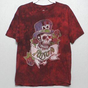 Poison rock n roll music band short sleeve tee